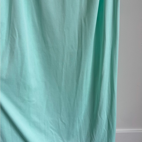 Lulu's Strapless Tulle Gown Maxi Dress in Teal Green - Picture 10 of 11